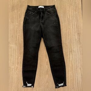 Kancan black wash skinny jeans
